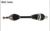 Полуось (передняя) Opel Astra H/Zafira 05-12 (R) (33x34x570) SKF VKJC1444 (фото 1)