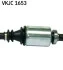 Полуось (передняя) Renault Trafic 1.9/2.0 dCi 01- (R) (27x39x350/1016.5) SKF VKJC 1653 (фото 3)