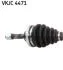 Полуось SKF VKJC 4471 (фото 2)