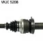 Полуось (передняя) VW T5 2.0 i/1.9 TDI 03-15 (R) (26x38x855) SKF VKJC 5208 (фото 1)