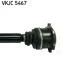 Полуось SKF VKJC 5467 (фото 3)