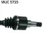 Піввісь (передня) Ford Transit Courier 1.0 EcoBoost (L) (25x23x616) SKF VKJC 5715 (фото 3)