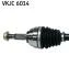Полуось SKF VKJC 6014 (фото 2)
