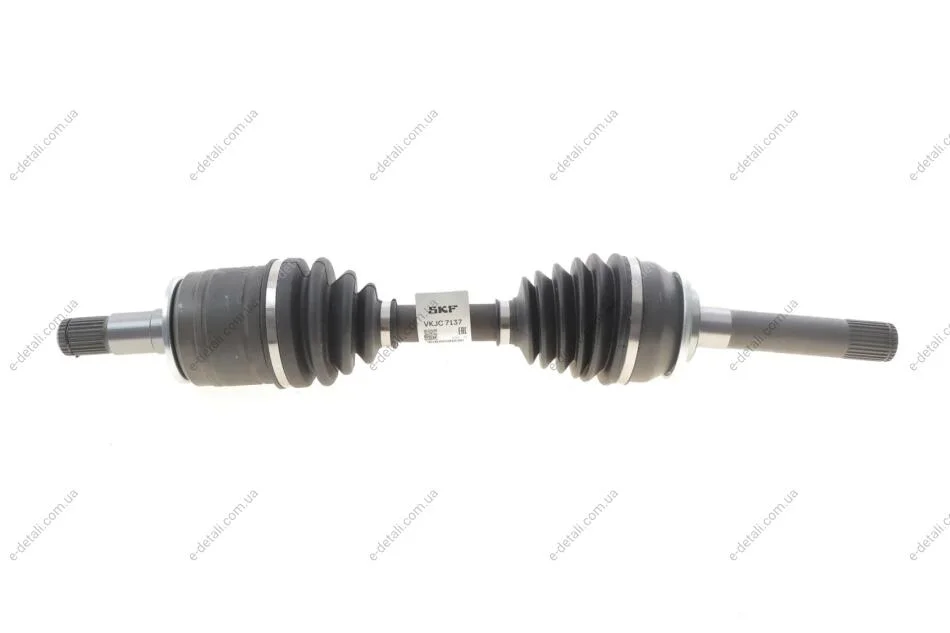 Піввісь (передня) Mitsubishi Pajero 2.5D-3.5 90- (L) (28x28x609) SKF VKJC 7137 (фото 1)