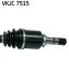 Полуось (передняя) Subaru Legacy/Outback 03-092738x25x777) SKF VKJC 7515 (фото 3)