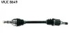 Полуось Renault Kangoo 1.5dCi 08- (L) (27x26x670) SKF VKJC 8649 (фото 1)