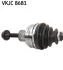 Піввісь (передня) Audi A4 08-15/A5 08-17 (42x468) SKF VKJC 8681 (фото 2)