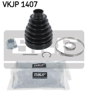 Пильник полімерний ШРКШ зі змазкою та металевим кріпленням SKF VKJP 1407 (фото 1)