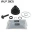 Пыльник шруса (наружный) Audi A6 00-05/Skoda SuperB 05-08/VW Passat B5 99-05 (24x90x90) (к-кт) SKF VKJP 3005 (фото 1)