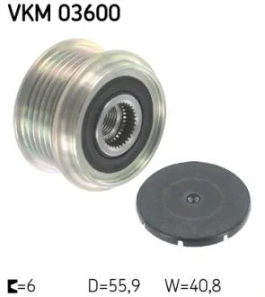 Муфта обгінна генератора (Вир-во) SKF VKM 03600