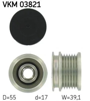 Муфта генератора SKF VKM 03821