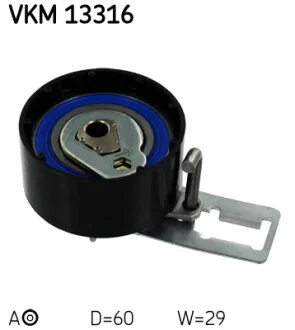Ролик ГРМ Citroen Berlingo/Peugeot Partner 1.6HDi (натяжний) (60х29) SKF VKM 13316
