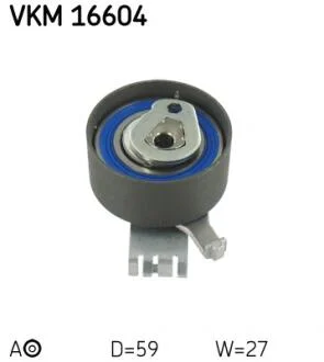 RENAULT натяжний ролик Laguna,Safrane VOLVO C70/V40 SKF VKM 16604