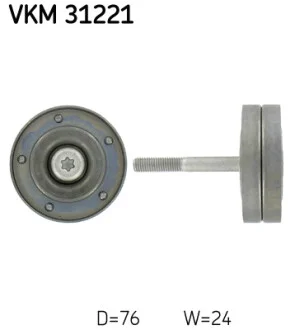 Ролик ременя генератора SKF VKM 31221
