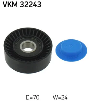 Ролик ременя генератора SKF VKM 32243