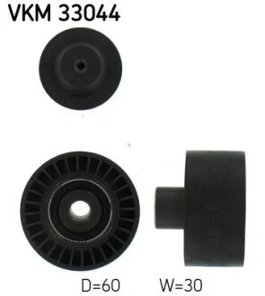 Обвідний ролик SKF VKM 33044