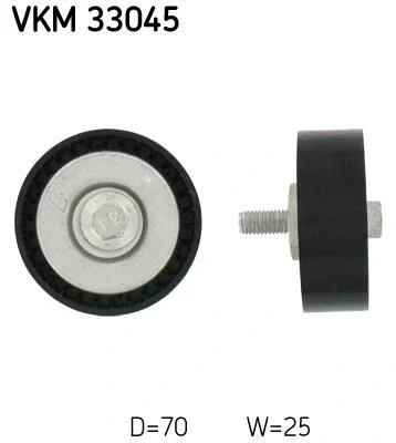 Обводной ролик SKF VKM 33045 (фото 1)