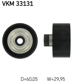 Ролик модуля натягувача ременя SKF VKM 33131