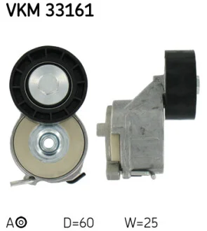 Натягувач ременя CITROEN/FIAT/PEUGEOT Berlingo/Jumpy/Scudo/206/Expert/Partner "1,4/1,6L "01>> SKF VKM 33161
