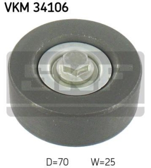 Обводной ролик SKF VKM 34106 (фото 1)