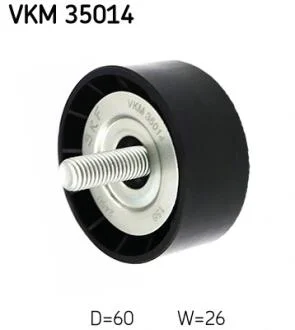Ролик обвідний поліклінового ременя (Вир-во) SKF VKM35014