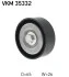 Натягувач ременя CHEVROLET/OPEL/SAAB Malibu/AstraJ/InsigniaA/9-5 "2,0D "08>> SKF VKM 35332