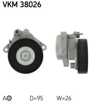 Натяжной ролик, поликлиновый ремень SKF VKM 38026