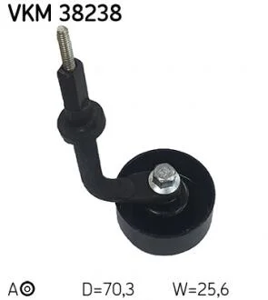 РОЛИК НАТЯЖНЫЙ BMW/LAND ROVER/MG 3/5/7/X5/Freelander/Range Rover/MG ZT "2,0/3,0L "98>> SKF VKM38238