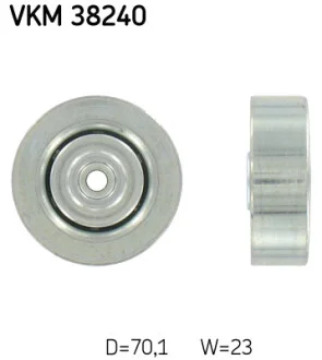 Ролик генератора BMW 3 (E46)/5 (E39)/X5 3.0D (паразитный) (70х23.3) SKF VKM 38240