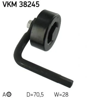 Ролик натягувача SKF VKM 38245