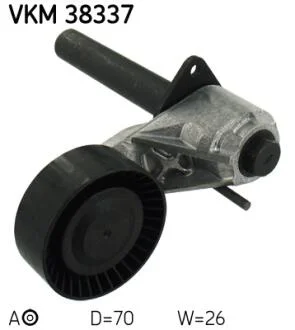 Ролик модуля натяжителя ремня SKF VKM 38337