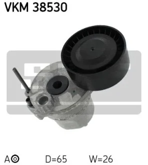 Натяжной ролик, поликлиновый ремень SKF VKM 38530