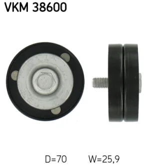 Ролик паразитний CHRYSLER Voyager "2,5/2,8L "00-08 SKF VKM 38600