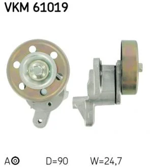 Ролик натяжний SKF VKM61019