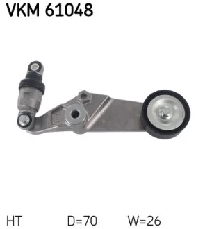 Ролик натяжний SKF VKM 61048
