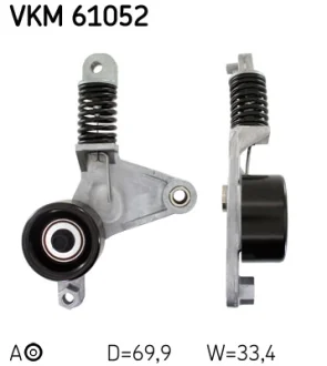 Натяжной ролик SKF VKM 61052
