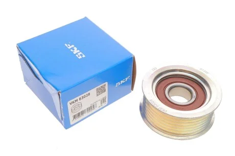Ролик генератора Honda Accord VIII 2.2 i-DTEC 08- (паразитный) (65x26) SKF VKM63028