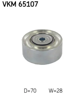 Ролик генератора Mitsubishi Pajero/L200 2.4 DI-D 14- (паразитный) (70х28) SKF VKM 65107