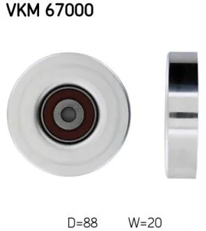 Обводной ролик SKF VKM 67000