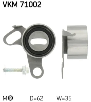 Натяжной ролик, ремня ГРМ (Выр-во) SKF VKM 71002
