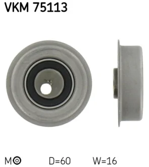Ролик ГРМ Mitsubishi Colt 1.8 D (натяжной) (60x16) SKF VKM 75113