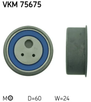 Ролик ГРМ Mitsubishi Galant IX/Outlander I 2.4 01- (натяжной) (60х24) SKF VKM 75675