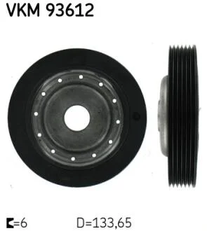 Шків ременя SKF VKM 93612