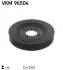Шків колінвалу Hyundai Accent/Elantra/Santa Fe 2.0/2.2CRDi 01-12 (d=150/6pk) SKF VKM 96504 (фото 1)