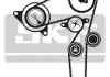 SKF К-кт ГРМ  (рем.+2 шт. ролики) Opel Astra H, Vectra C 1.9CDTI 04- VKMA 02194