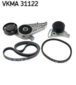 Роликовий модуль натягувача ременя (ролик, ремінь) SKF VKMA 31122