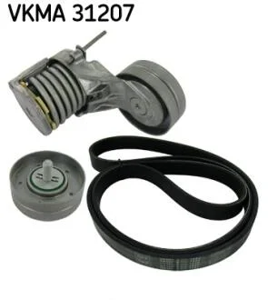 VW К-т ГРМ (ремінь + 2 ролика) Golf, Bora 1.4/1.6 99- SKF VKMA 31207