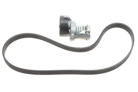 Комплект ремня генератора Audi A2/Seat Ibiza/Skoda Fabia/VW Golf/Polo 1.4/1.6/1.6FSI 97-15 (6PK1076) SKF VKMA 31216