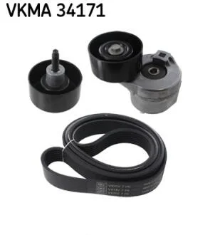 Роликовый модуль натяжителя ремня (ролик, ремень) SKF VKMA 34171