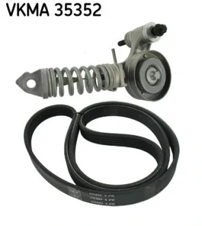 Роликовий модуль натягувача ременя (ролик, ремінь) SKF VKMA 35352
